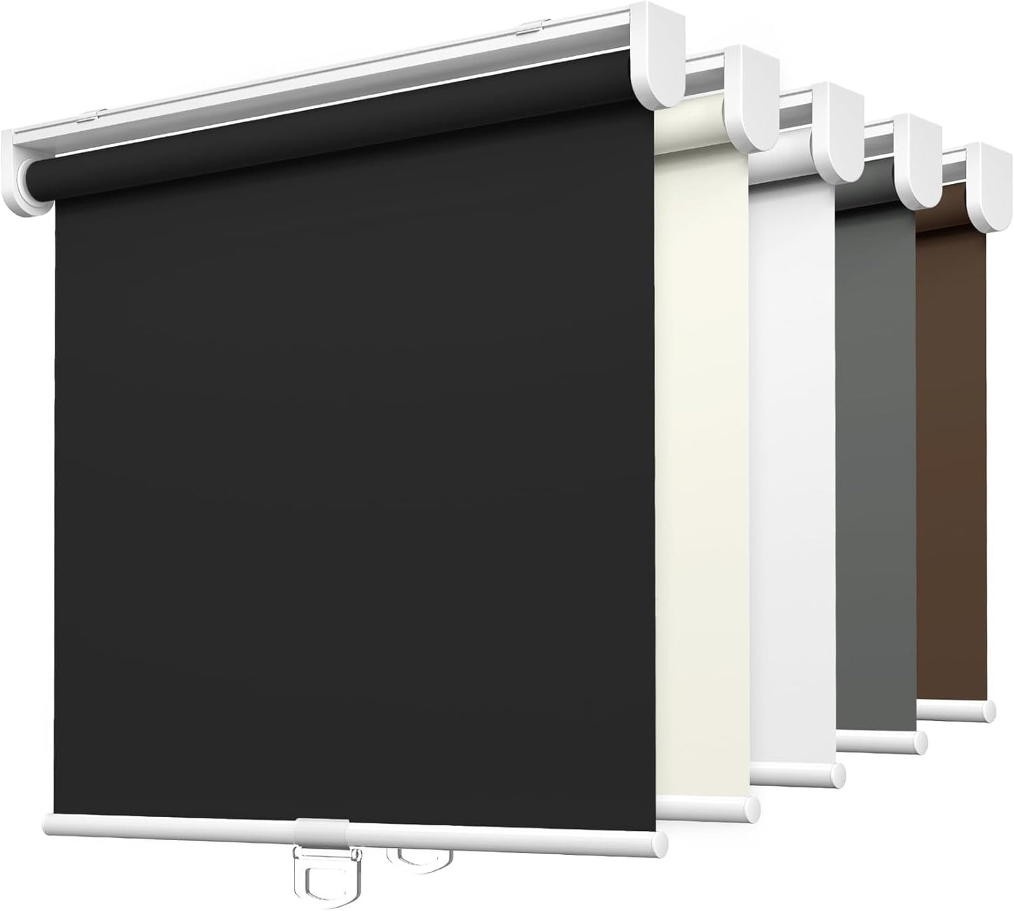 LazBlinds Cordless Roller Shades for Complete Blackout Privacy