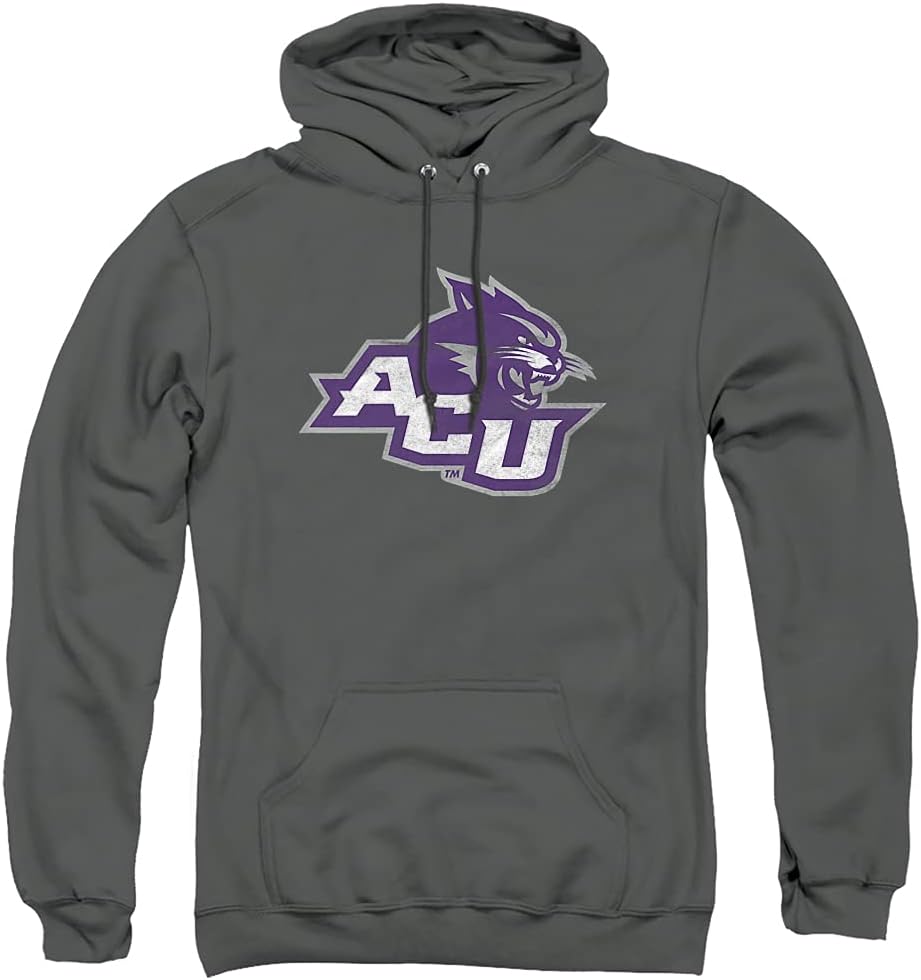 Official Collegiate Distressed Primary Logo Hoodie for Fans