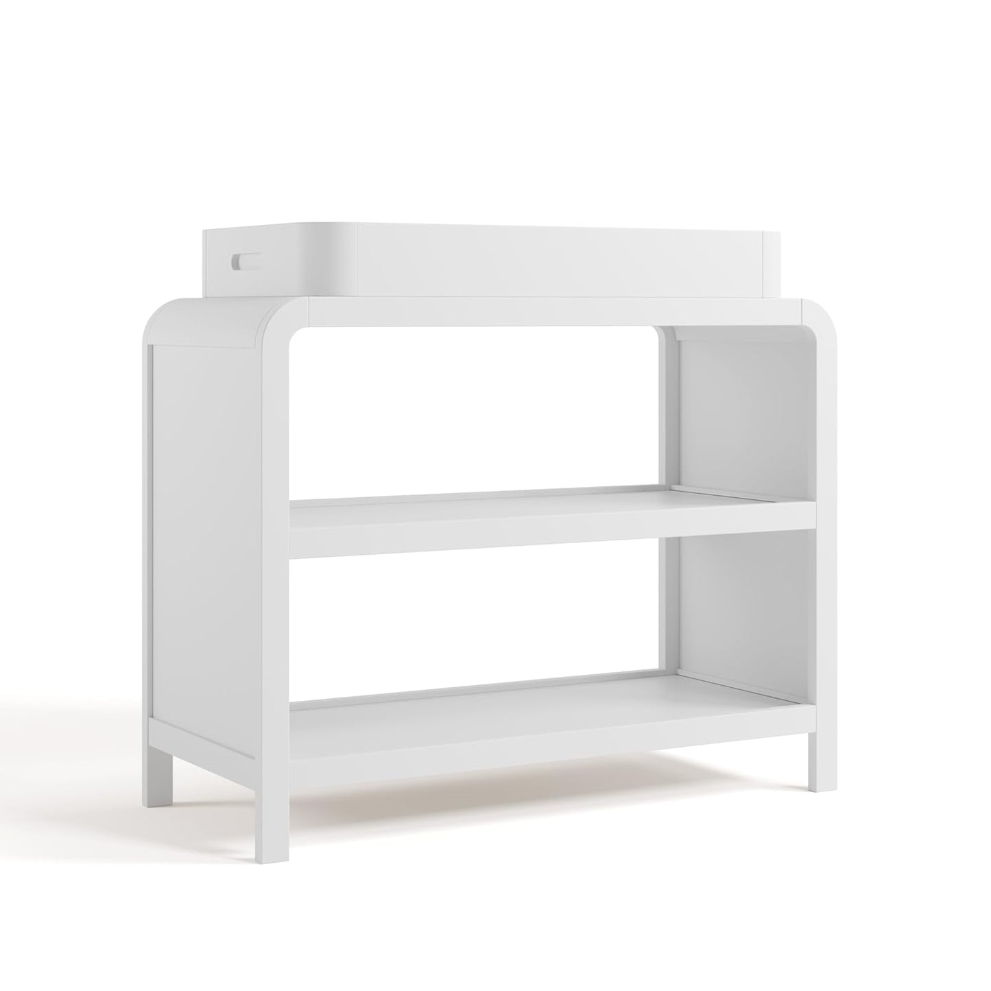 Storkcraft Santos Changing Table: Solid Wood, Safe & Stylish
