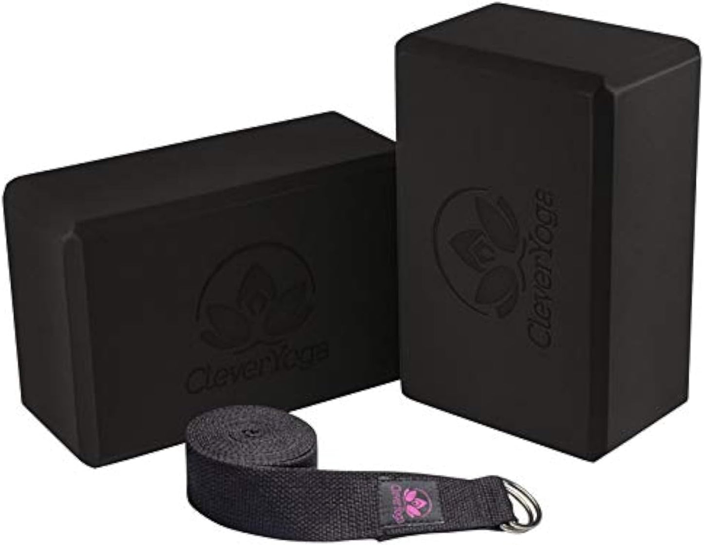 Lightweight Yoga Blocks Set - Sweat-Repelling - Strength & Balance