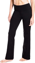 Yogipace Women's Bootcut Yoga Pants Long - Flattering, Non See-Through