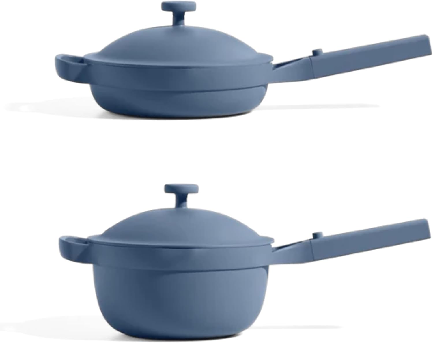 Our Place Mini Home Cook Duo: Versatile Cookware Set in Blue Salt
