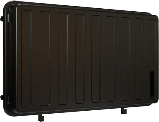 STORM SHELL TV Hard Cover - Weatherproof Outdoor Protection - Wall Mount Bracket - Black