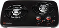 Suburban 3071ABK Cooktop 2 Burner Black - Compact Two-Burner Cooktop