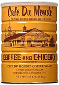 Cafe Du Monde Coffee Chicory, 15 Ounce Pack of 3 - Classic Bold Flavor