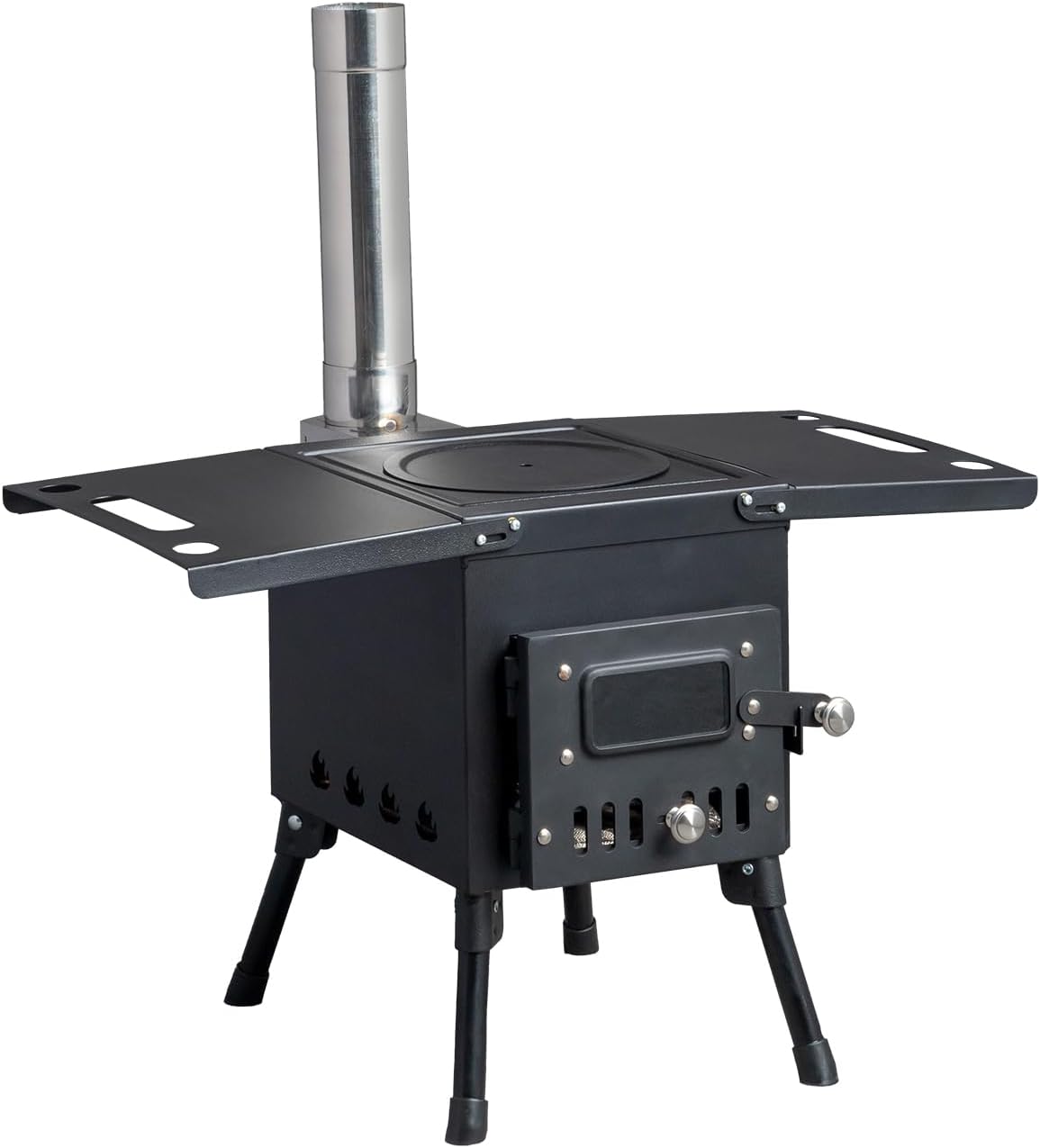 Shyneer Portable Wood Stove: Camping Cooking & Heating