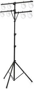 S AFSTAR DJ Lights Stand Tripod T-Bar - Portable 6.1-11.5 ft Lighting