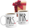 EST 2025 Mr Mrs Couple Mug Set - Perfect Wedding Gift!