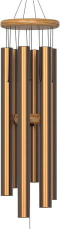 Large Wind Chimes 35 Gold Modern Wind Chimes for Deep Soothing Tones