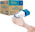 Safe Health Vinyl Exam Disposable Gloves - Medical Grade Comfort