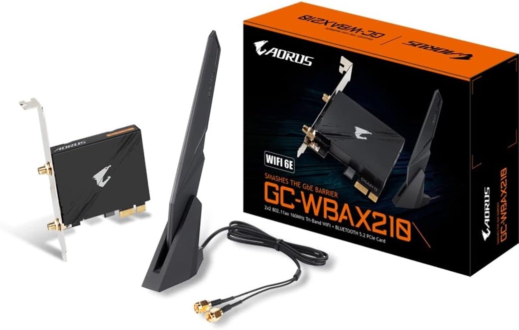 GIGABYTE WiFi 6E GC-WBAX210: Ultimate Tri-Band PCIe Card