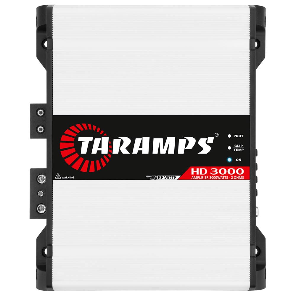 Taramps HD 3000 Monoblock Amplifier for Exceptional Sound Quality