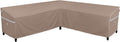 Heavy Duty Waterproof Patio Sofa Cover V-Shaped 85in Side Fit
