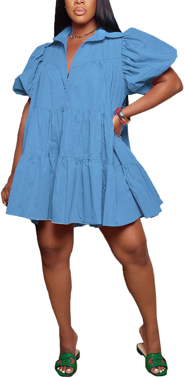 WOKANSE Women's Cute Babydoll Dresses for Every Occasion