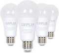 3-Way LED Light Bulbs 3/7/10W 3000K Soft White - 4 Pack