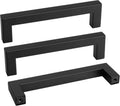Black Cabinet Handles 35 Pack 4-1/2 in Matte Black Drawer Pulls
