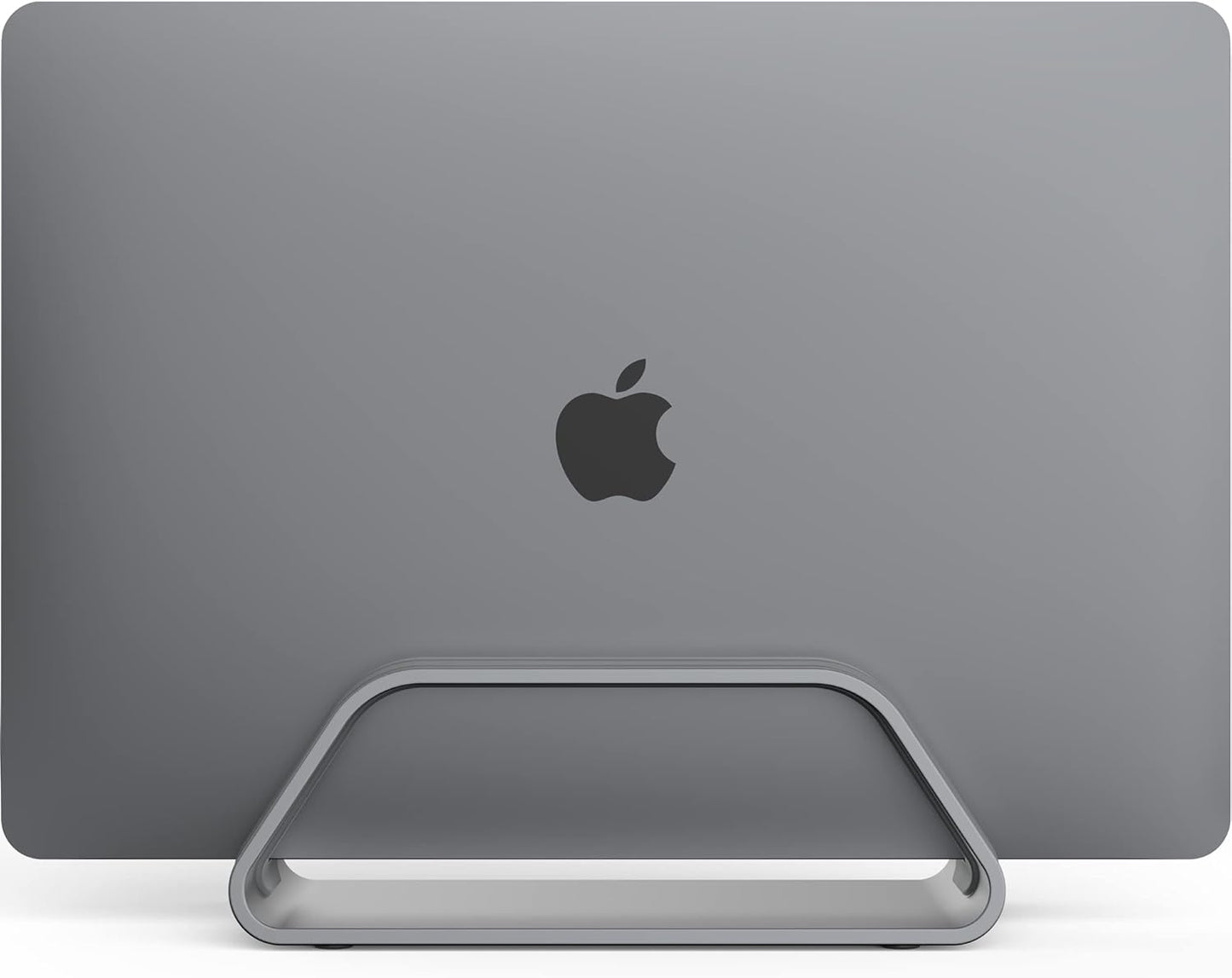 Vertical Laptop Stand for MacBook Pro and Air - Space Grey