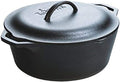 Lodge 7-Quart Cast Iron Dutch Oven - Durable Oven-to-Table Cookware