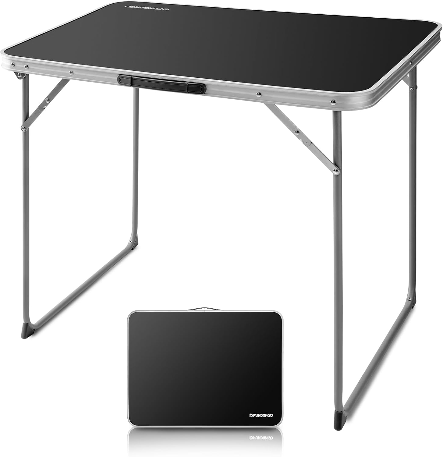 FUNDANGO 2FT Portable Folding Table - Lightweight Outdoor Essential!