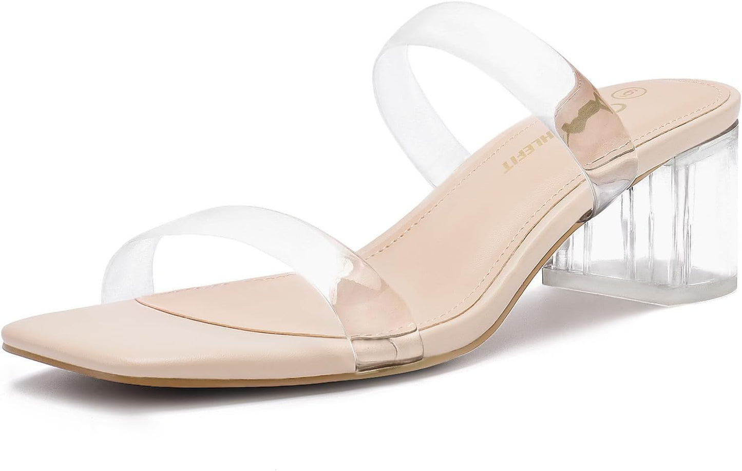 Athlefit Women's Chunky Block Heels for Stylish Summer Looks