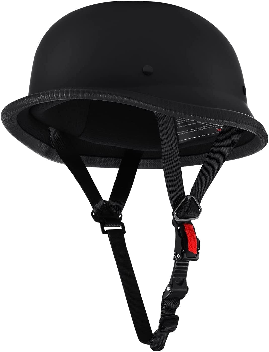 Half Bikes Motorcycle Helmet - Classic German Style Half Shell