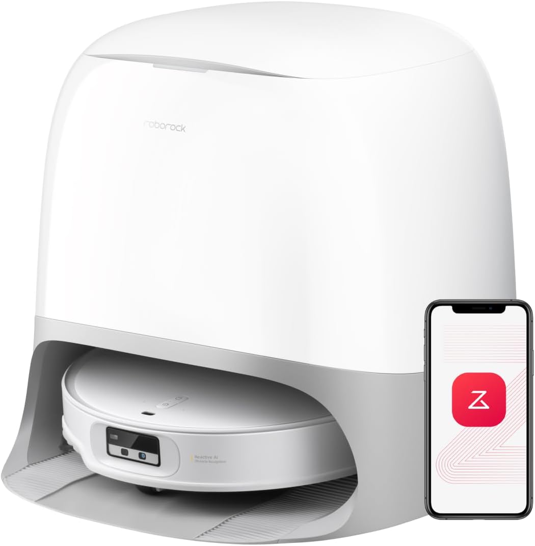 Roborock Qrevo CurvX Robot Vacuum and Mop with 22000Pa Suction