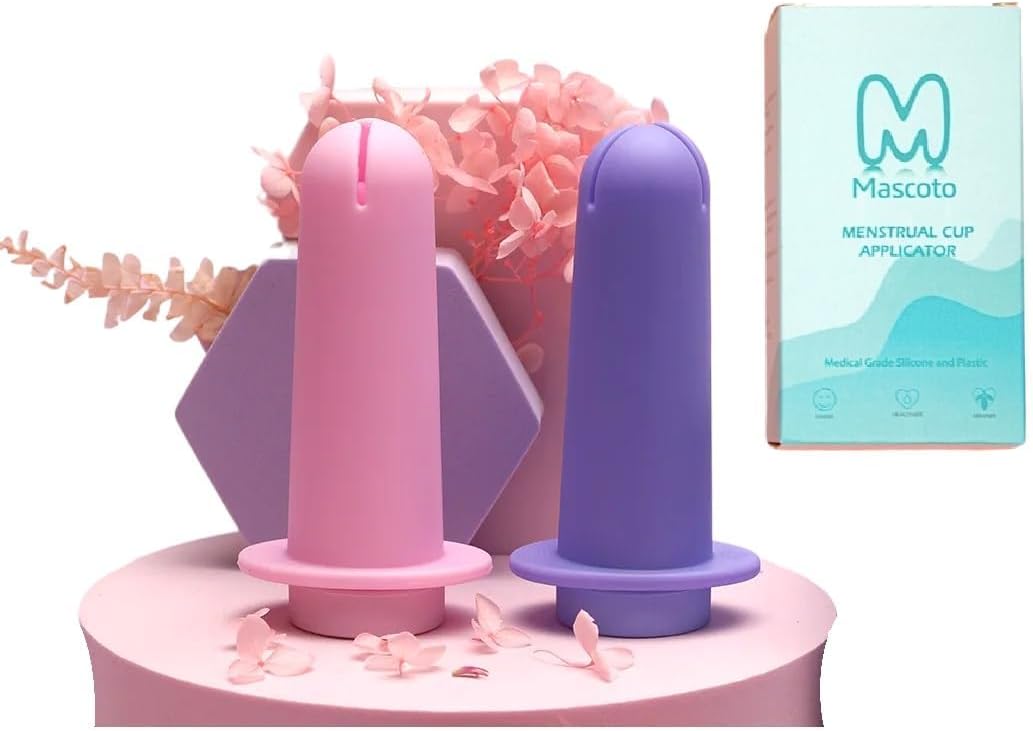 Easy Insert Menstrual Cup Applicator - Teens & Beginners -Reusable