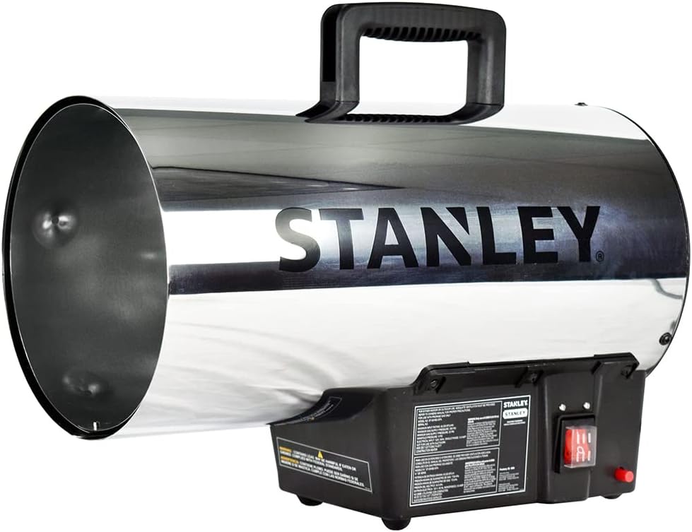 STANLEY 60,000 BTU Propane Heater - Powerful Garage & Shop Heating!