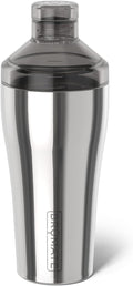 Cocktail Shaker 22oz Insulated Polished Stainless - Leakproof