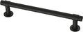 Franklin Brass Francisco 5-1/16in Cabinet Handles 5-Pack - Matte Black