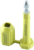 Bolt Seals (100PCS) Shipping Security Seals - Tamper Evident Yellow
