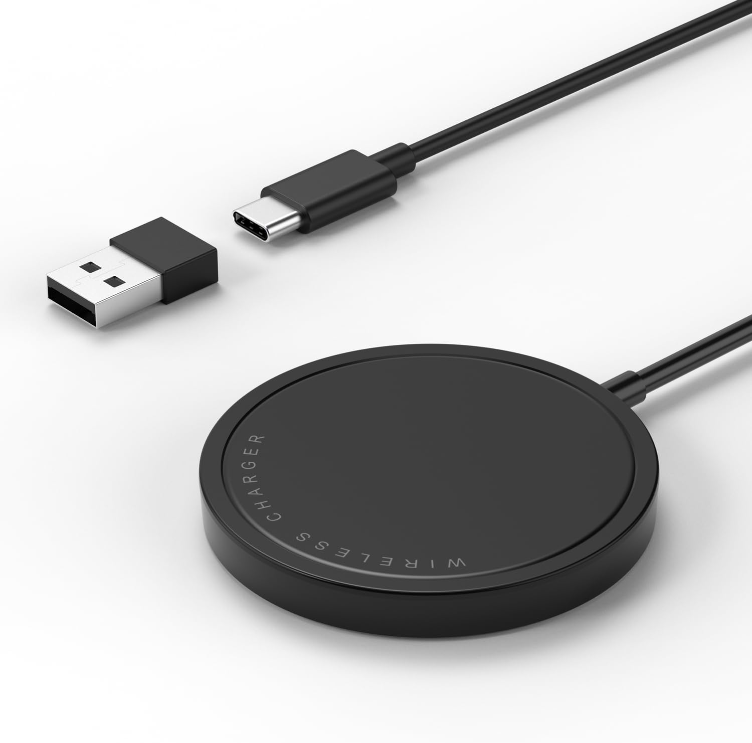15W Fast Magnetic Wireless Charger for iPhone Black
