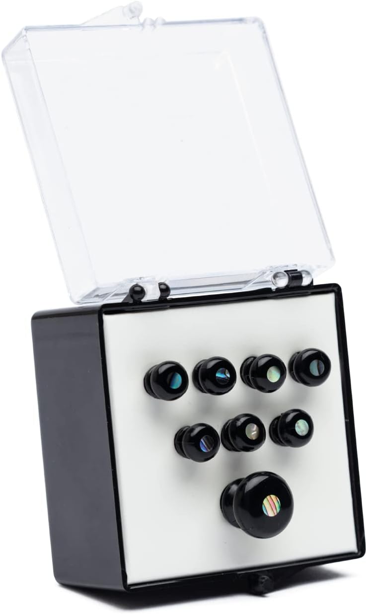 Enhance Tone: Martin Black Pearl Bridge & Endpin Set