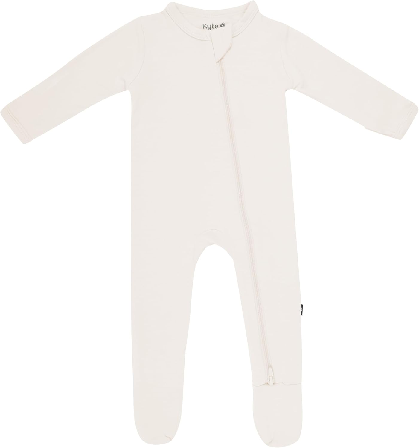 KYTE BABY Unisex Zipper Closure Footies for Infants 0-24 Months