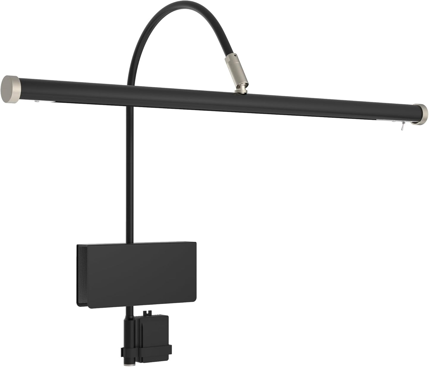 Cocoweb 19 in LED Grand Piano Light with Dimmer Clip Design