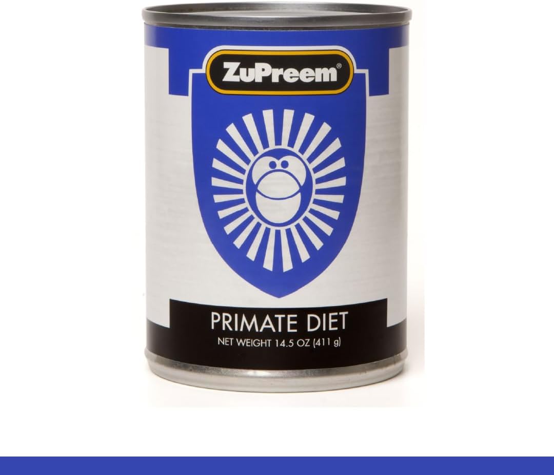 ZuPreem Primate Diet Canned Food for Primates & Great Apes