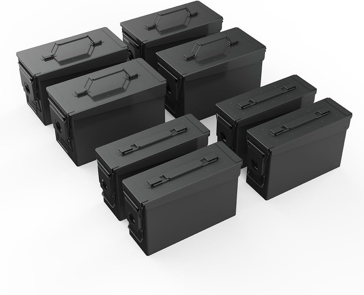 PATRON 30 & 50 Cal Ammo Can for Secure Storage and Transport
