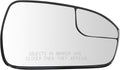 Passenger Side Mirror Glass Snap On Convex Clear - Direct Fit
