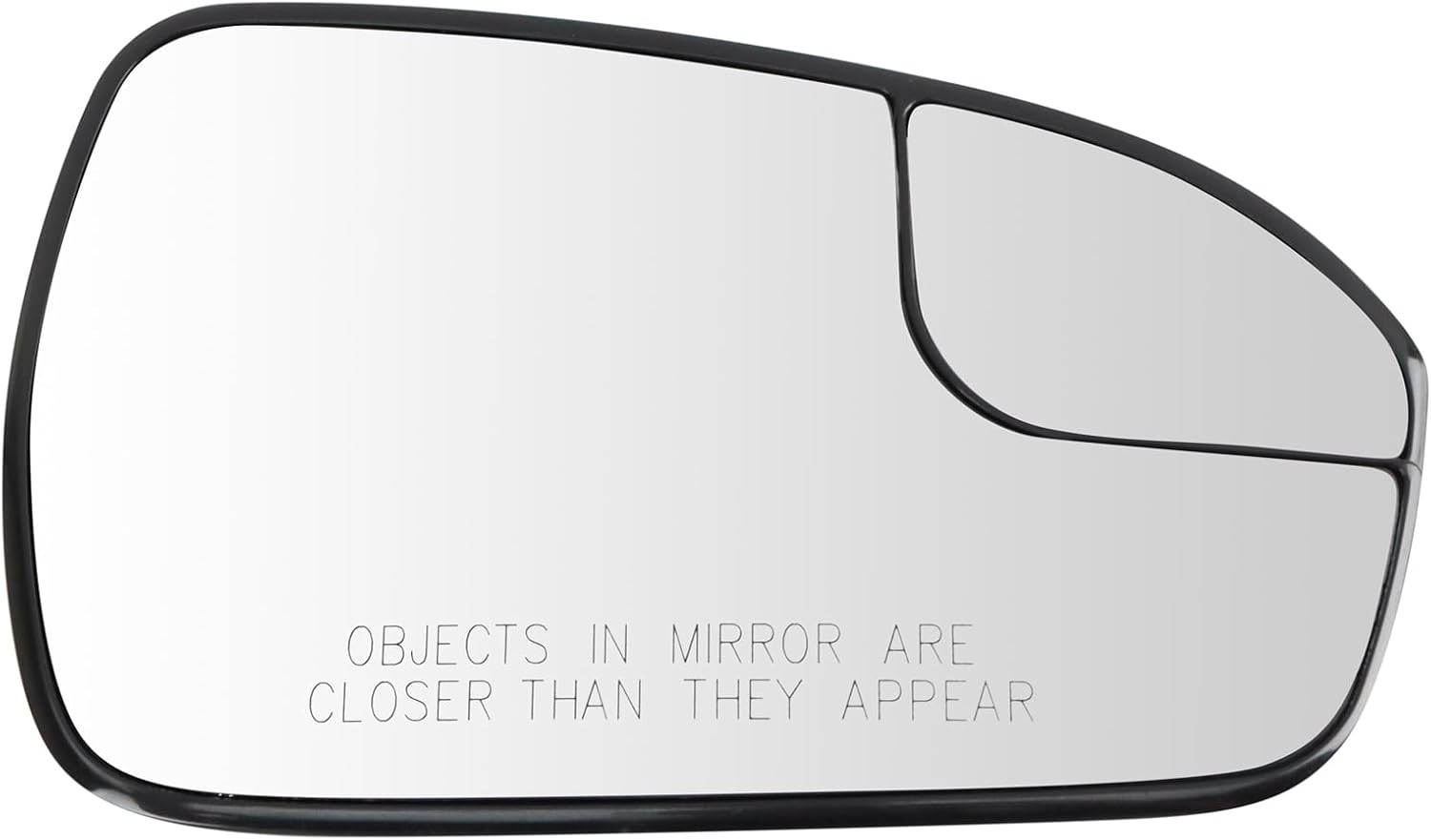 TRQ Passenger Side Mirror Glass for 2013-2020 Ford Fusion