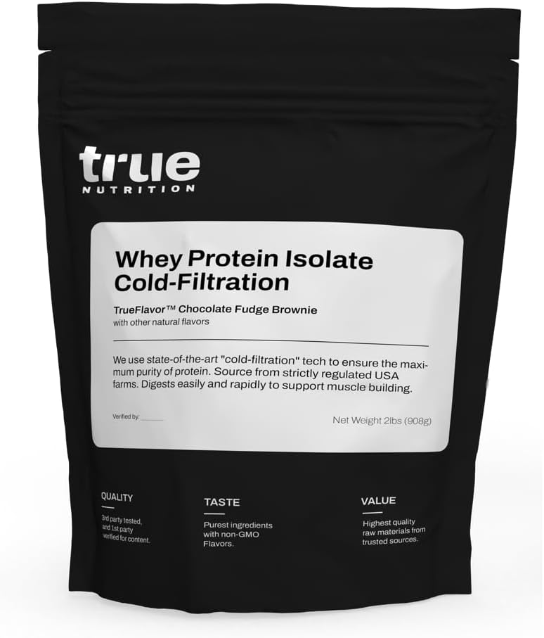 True Nutrition Whey Protein Isolate Cold-Filtration for Muscle Growth