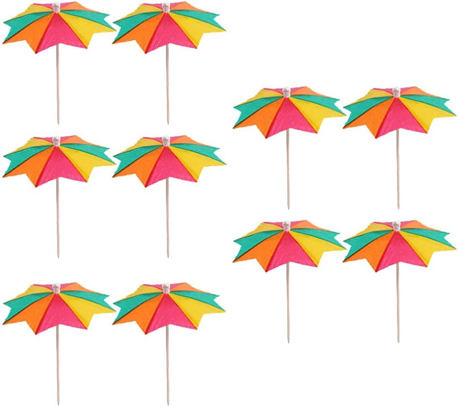 Handy 20pcs Cocktail Umbrella Toppers