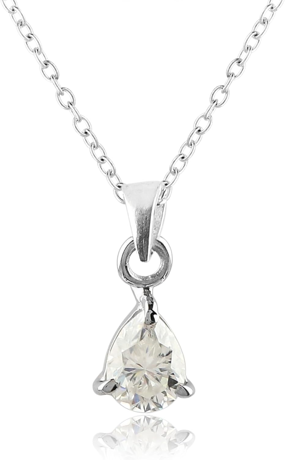 FACET-PRONG-PENDANT: Stunning 925 Sterling Silver Jewelry