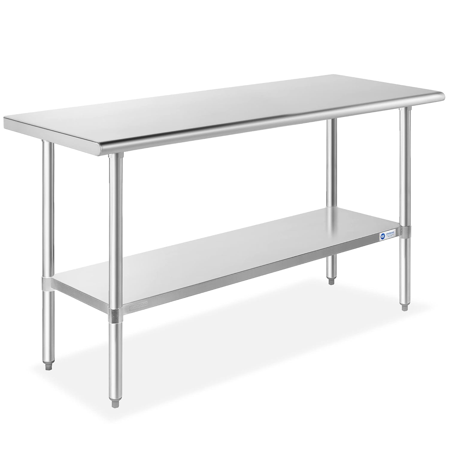 GRIDMANN Stainless Steel Work Table for Home and Restaurant Use