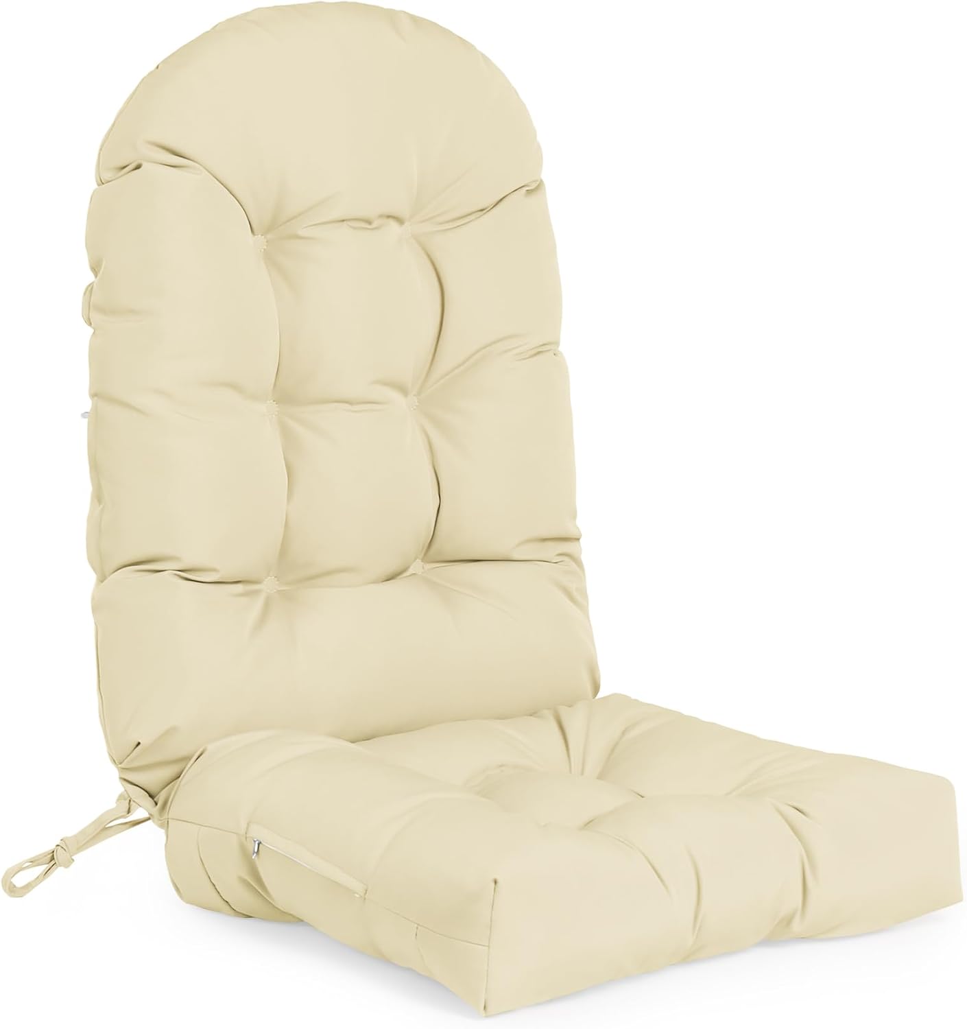 Rocking Chair Cushion Waterproof Thick High Back 44x19 Inch