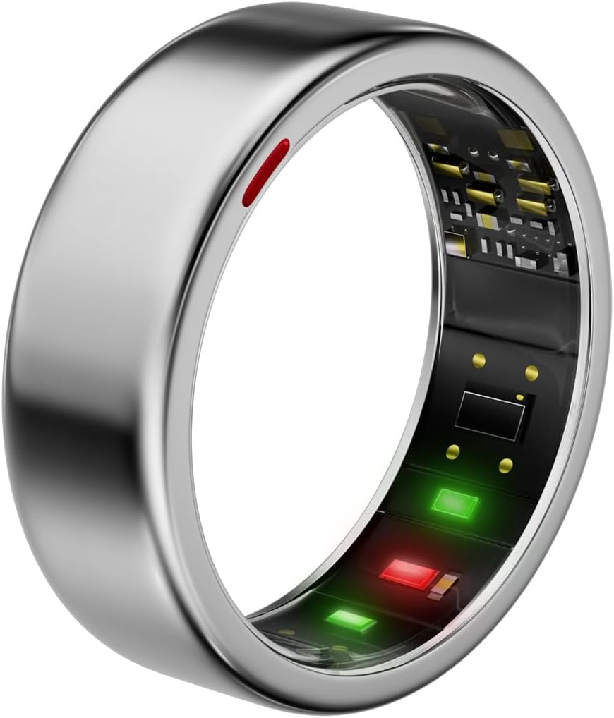 Smart Ring for Women Men - Health Tracker with 7 Days Battery