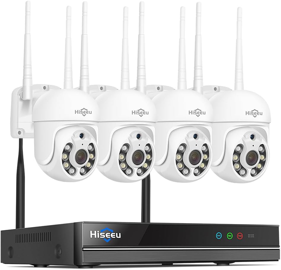 5MP Two-Way Audio 360 Tracking Monitoring Camera System
