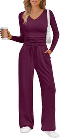 Women's 2 Piece Lounge Sets Fall 2025 - Soft Stretchy Sweatsuit