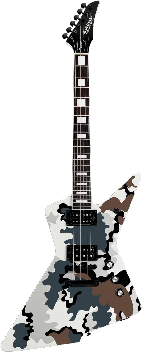 WestCreek Revenge Electric Guitar: Alnico Humbuckers, Mahogany Body