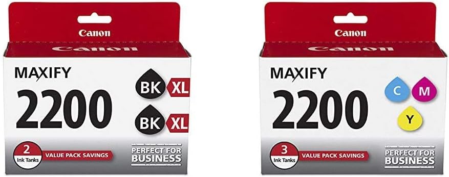 Canon PGI-2200XL Black Twin Pack for High-Quality Printing