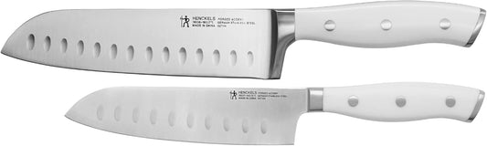 HENCKELS Forged Accent Santoku Knife Set for Precision Cutting